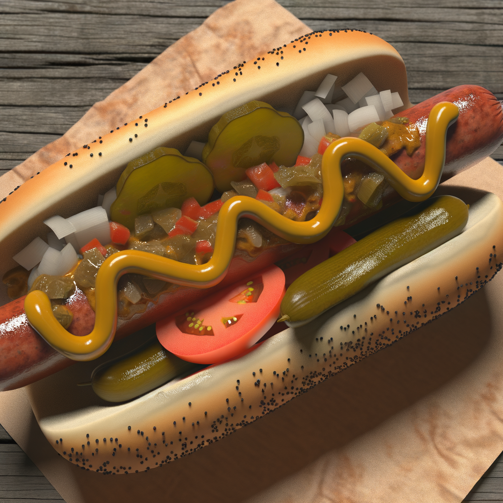 Chicago-style Hot Dog